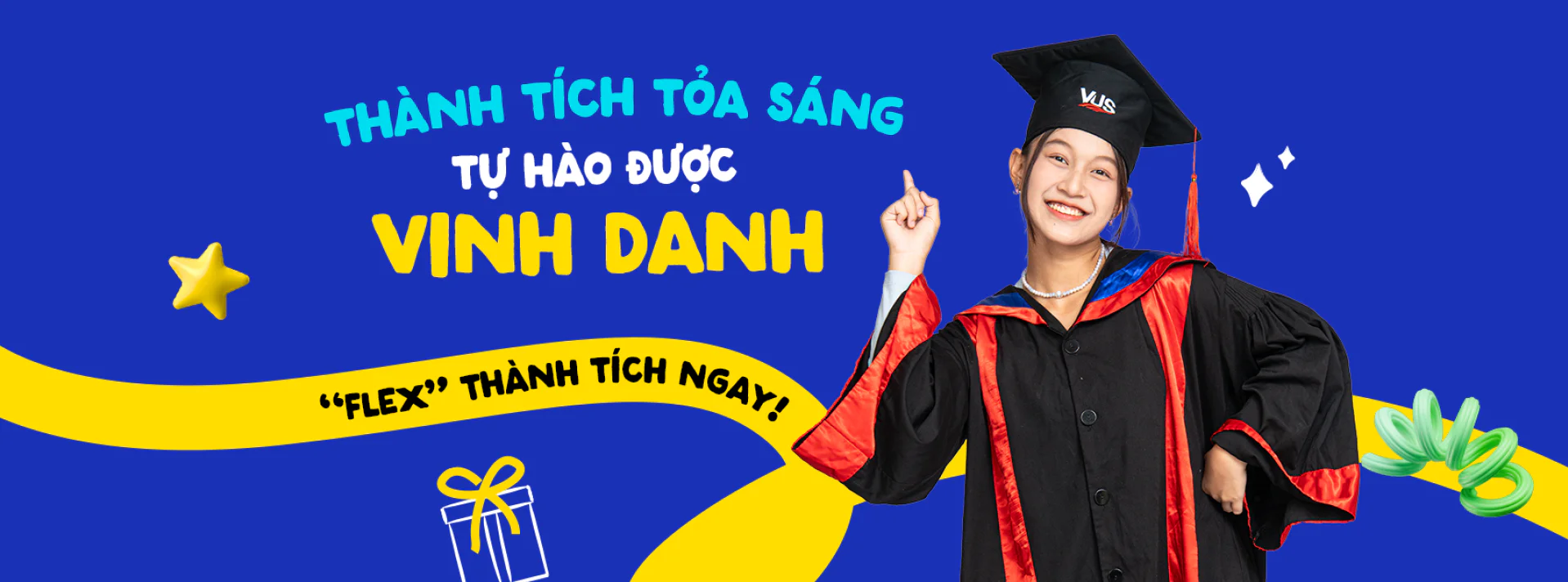 Thành tích tiếng Anh dành cho học viên VUS